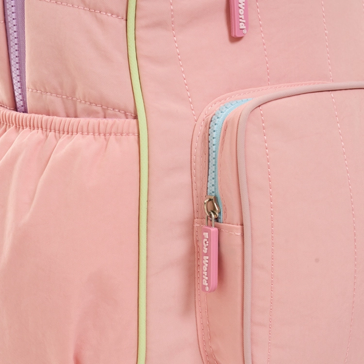 Mochila Escolar FW 2026 Fun World 18" con Carro Candy Rosa Art.202160